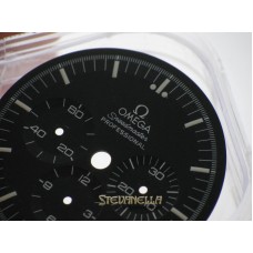 Rolex Omega Speedmaster Moonwatch black dial